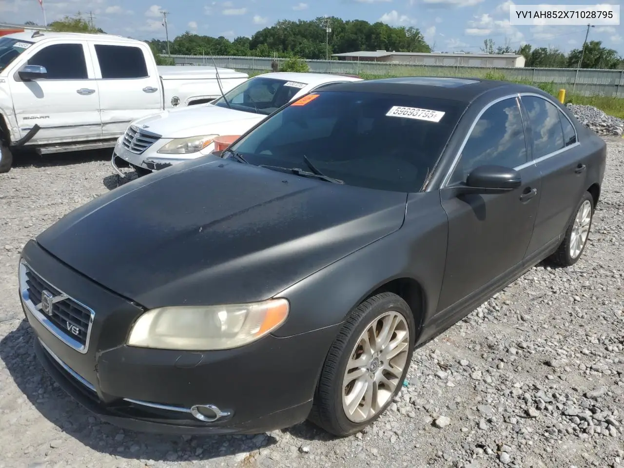 2007 Volvo S80 V8 VIN: YV1AH852X71028795 Lot: 59693795