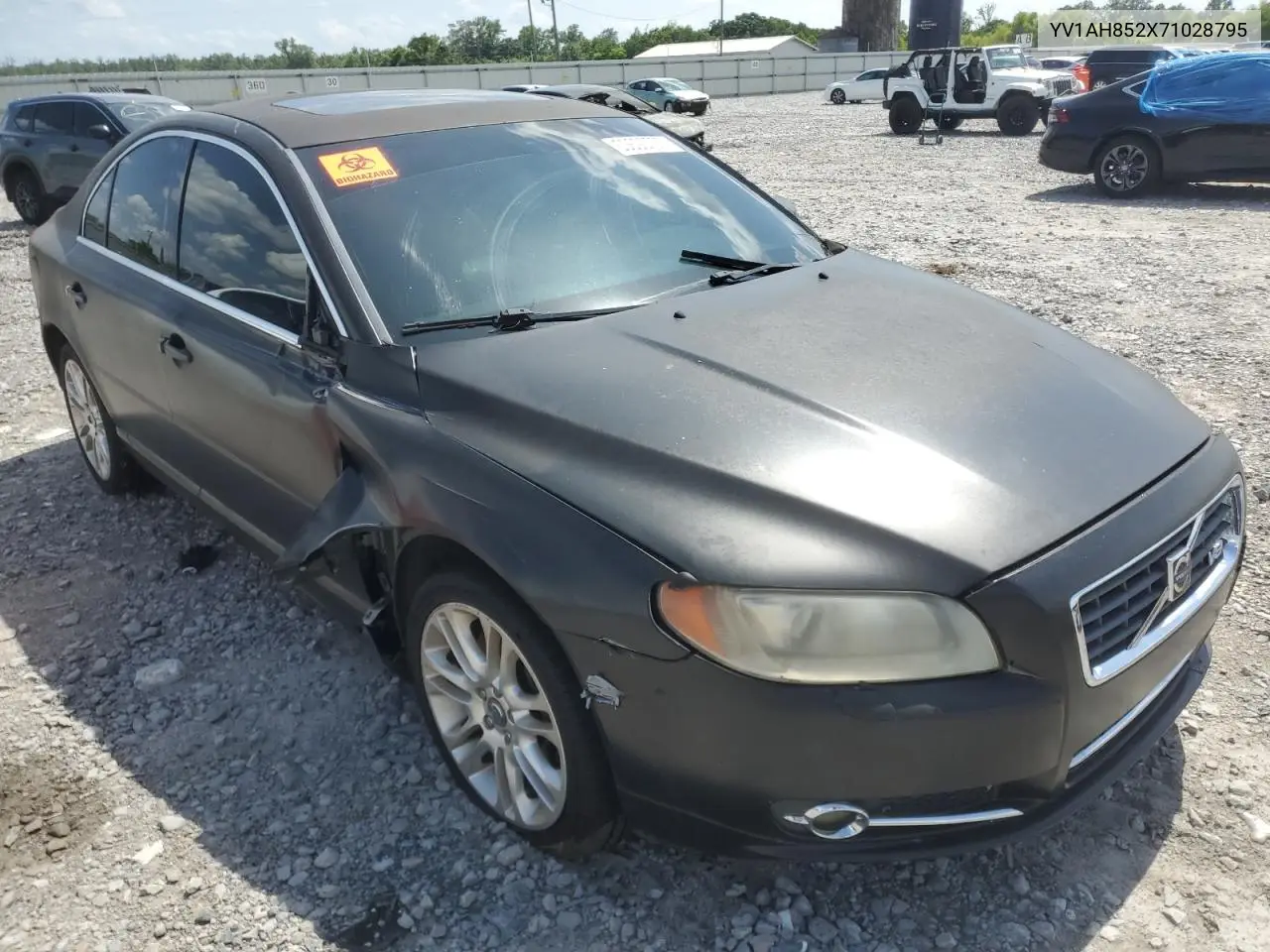 2007 Volvo S80 V8 VIN: YV1AH852X71028795 Lot: 59693795