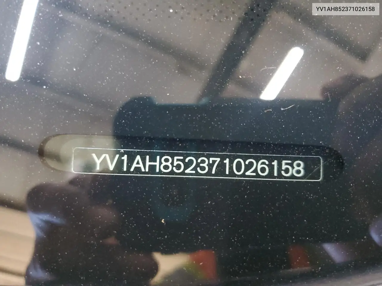 2007 Volvo S80 V8 VIN: YV1AH852371026158 Lot: 63411725