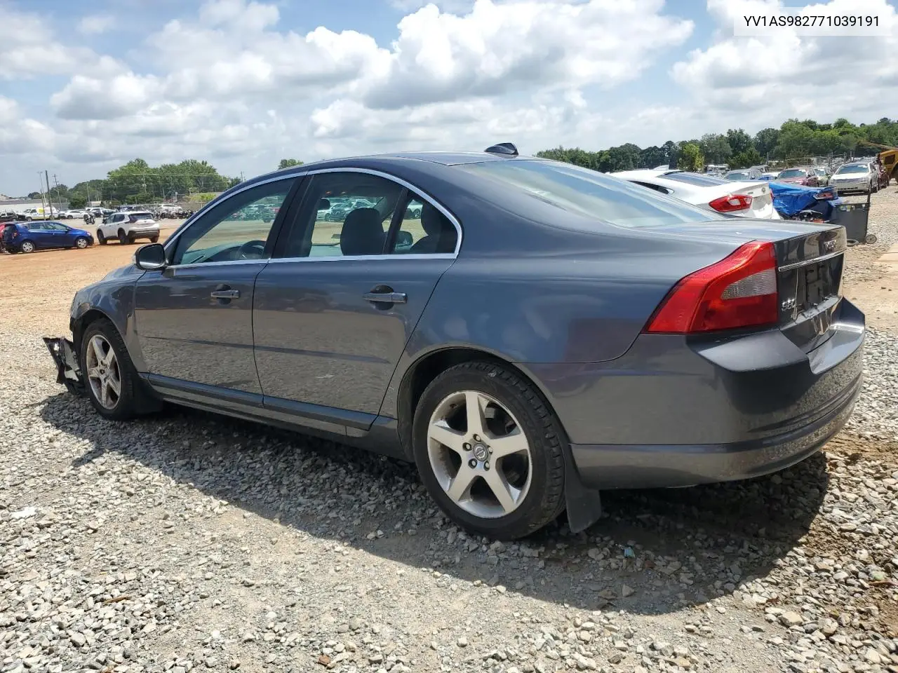 2007 Volvo S80 3.2 VIN: YV1AS982771039191 Lot: 64458535