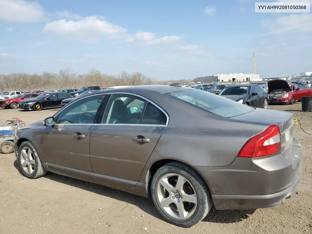 2008 Volvo S80 T6 Turbo VIN: YV1AH992081050368 Lot: 52764975