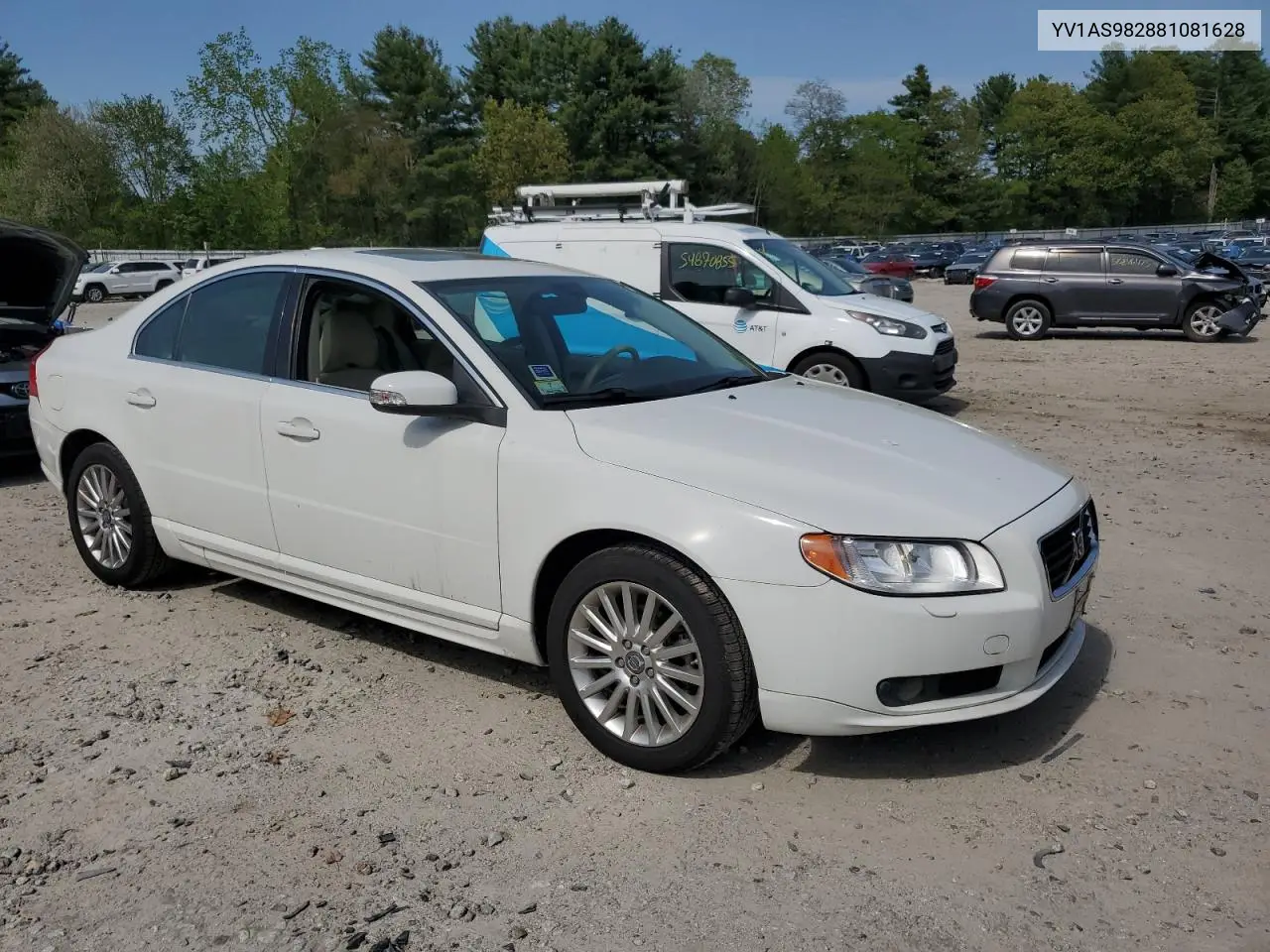 2008 Volvo S80 3.2 VIN: YV1AS982881081628 Lot: 56309585