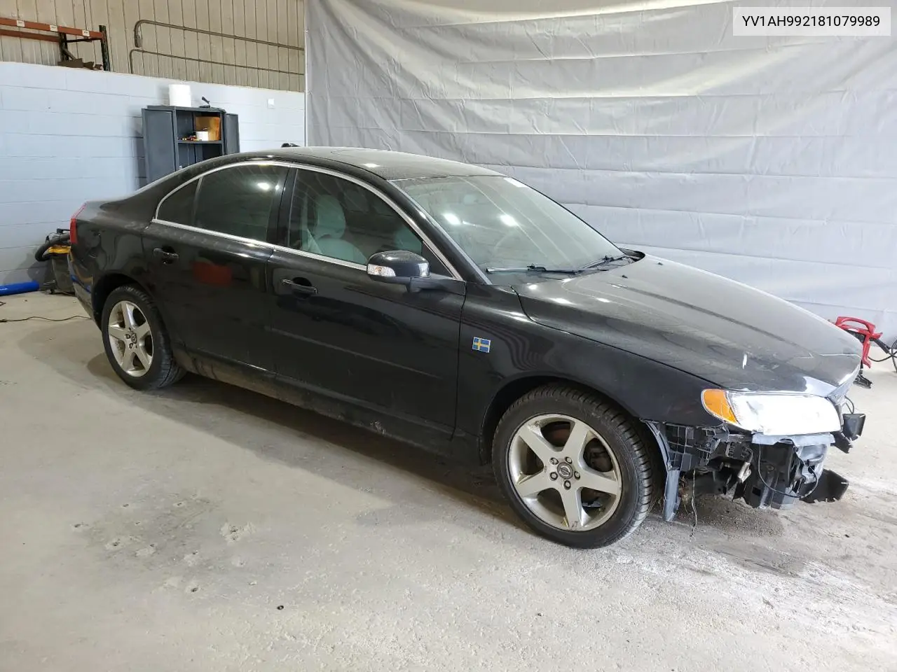 2008 Volvo S80 T6 Turbo VIN: YV1AH992181079989 Lot: 56379865