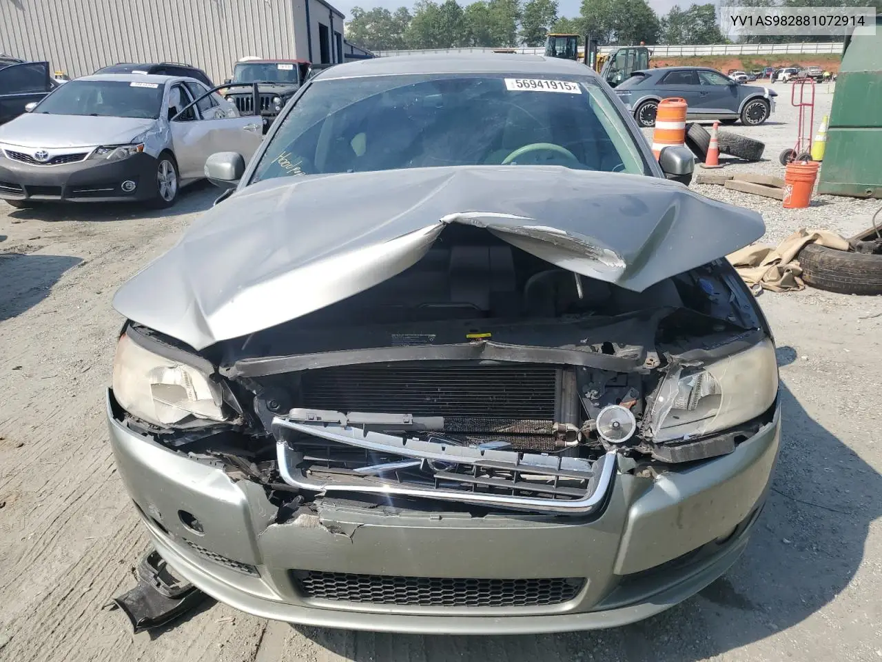 2008 Volvo S80 3.2 VIN: YV1AS982881072914 Lot: 56941915