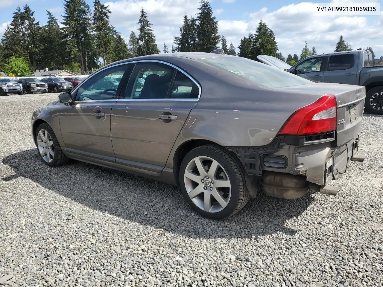 yv1ah992181069835 YV1AH992181069835 2008 Volvo S80 T6 Turbo