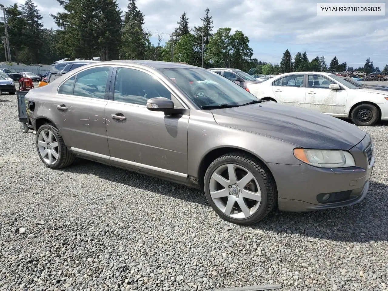 yv1ah992181069835 YV1AH992181069835 2008 Volvo S80 T6 Turbo