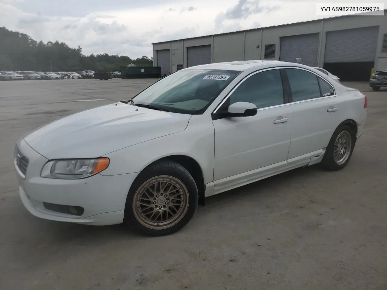 2008 Volvo S80 3.2 VIN: YV1AS982781059975 Lot: 58907295