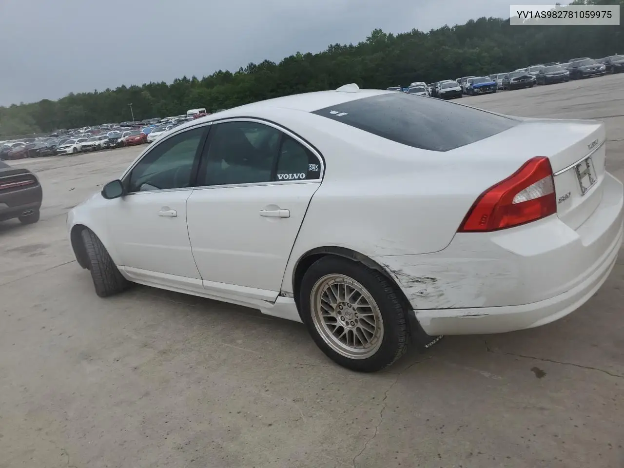 2008 Volvo S80 3.2 VIN: YV1AS982781059975 Lot: 58907295