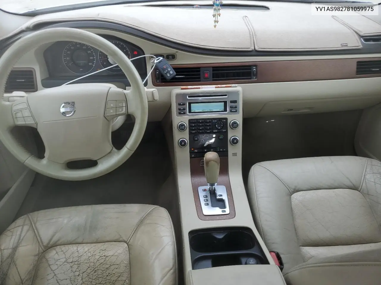 2008 Volvo S80 3.2 VIN: YV1AS982781059975 Lot: 58907295