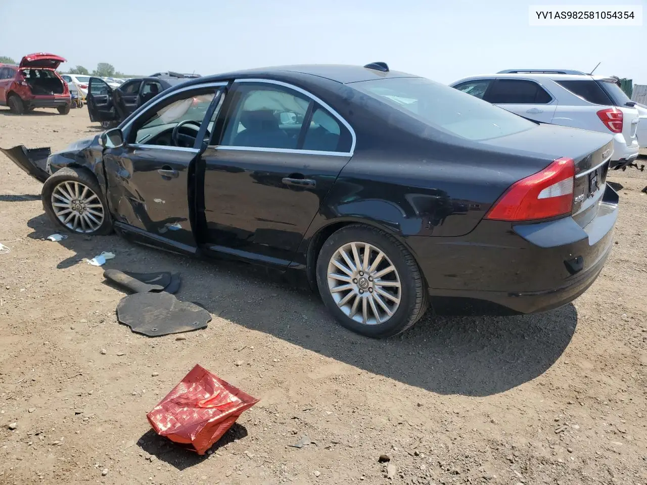 2008 Volvo S80 3.2 VIN: YV1AS982581054354 Lot: 59200445