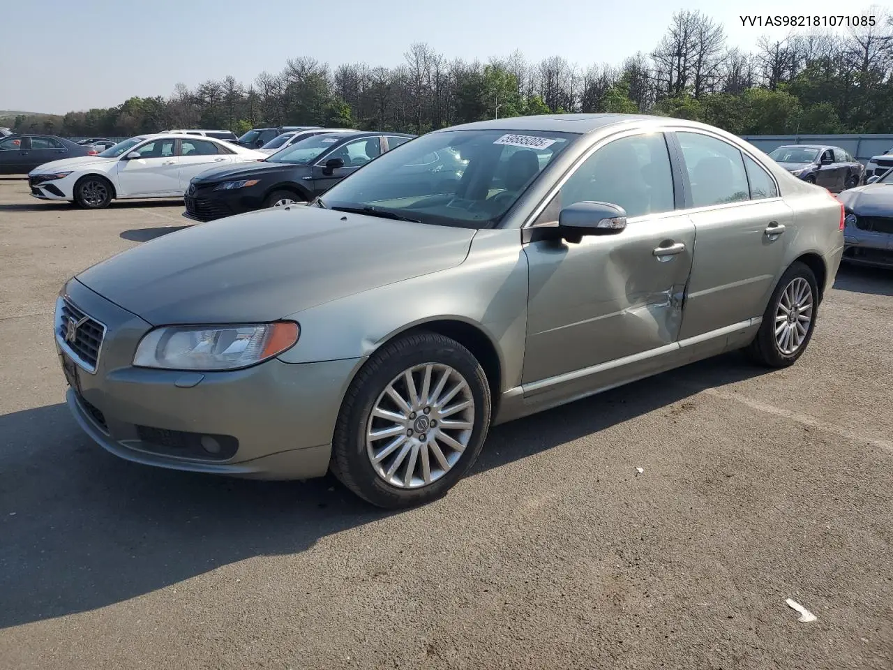 2008 Volvo S80 3.2 VIN: YV1AS982181071085 Lot: 59585005