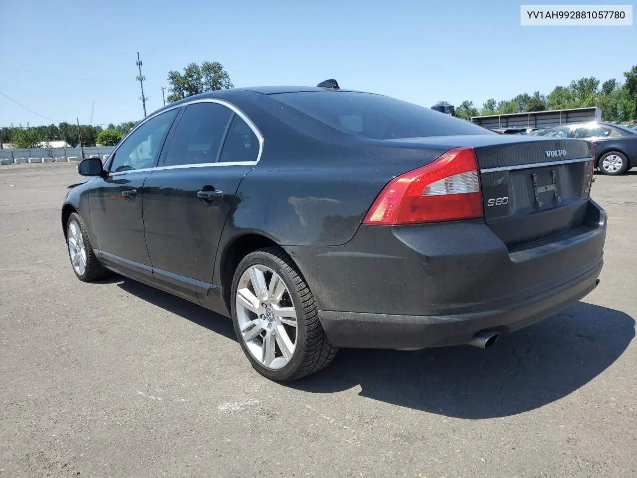 2008 Volvo S80 T6 Turbo VIN: YV1AH992881057780 Lot: 59667185