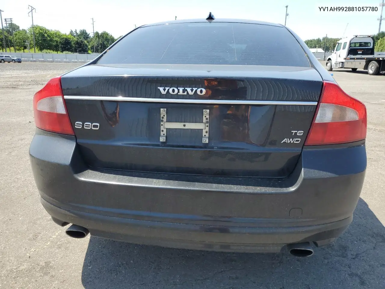 2008 Volvo S80 T6 Turbo VIN: YV1AH992881057780 Lot: 59667185