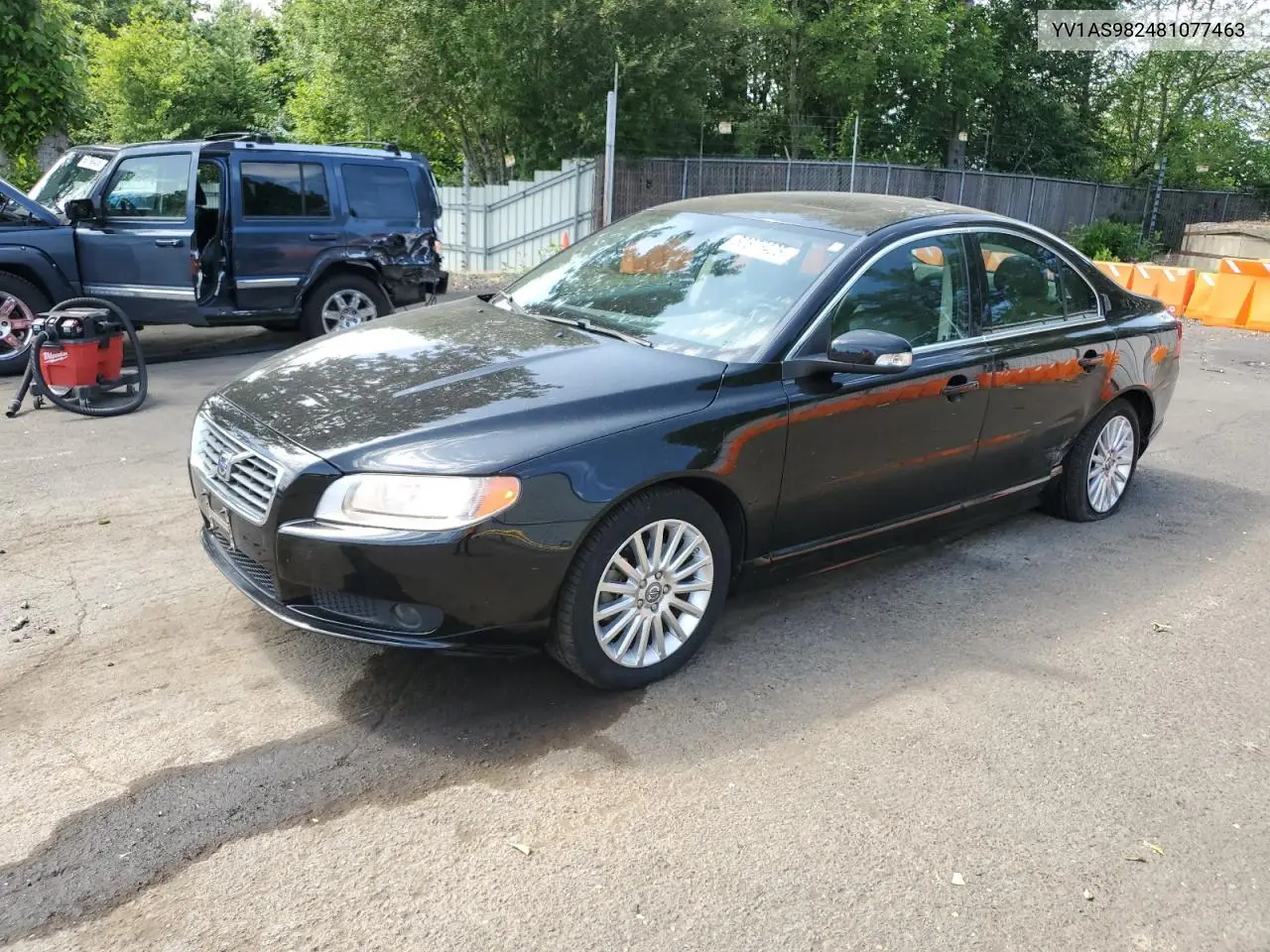 2008 Volvo S80 3.2 VIN: YV1AS982481077463 Lot: 60875405