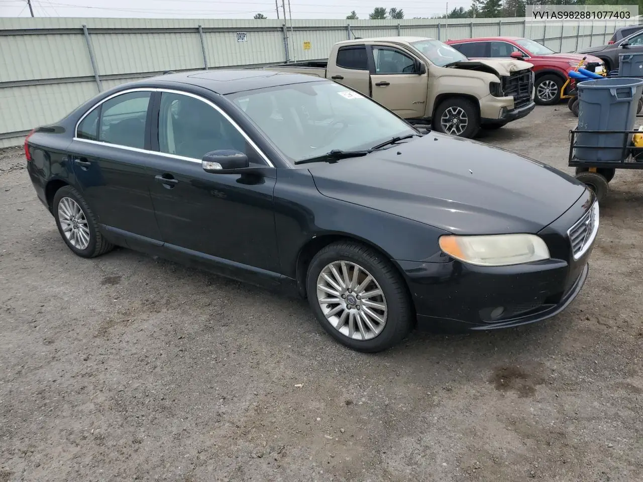 2008 Volvo S80 3.2 VIN: YV1AS982881077403 Lot: 60961795