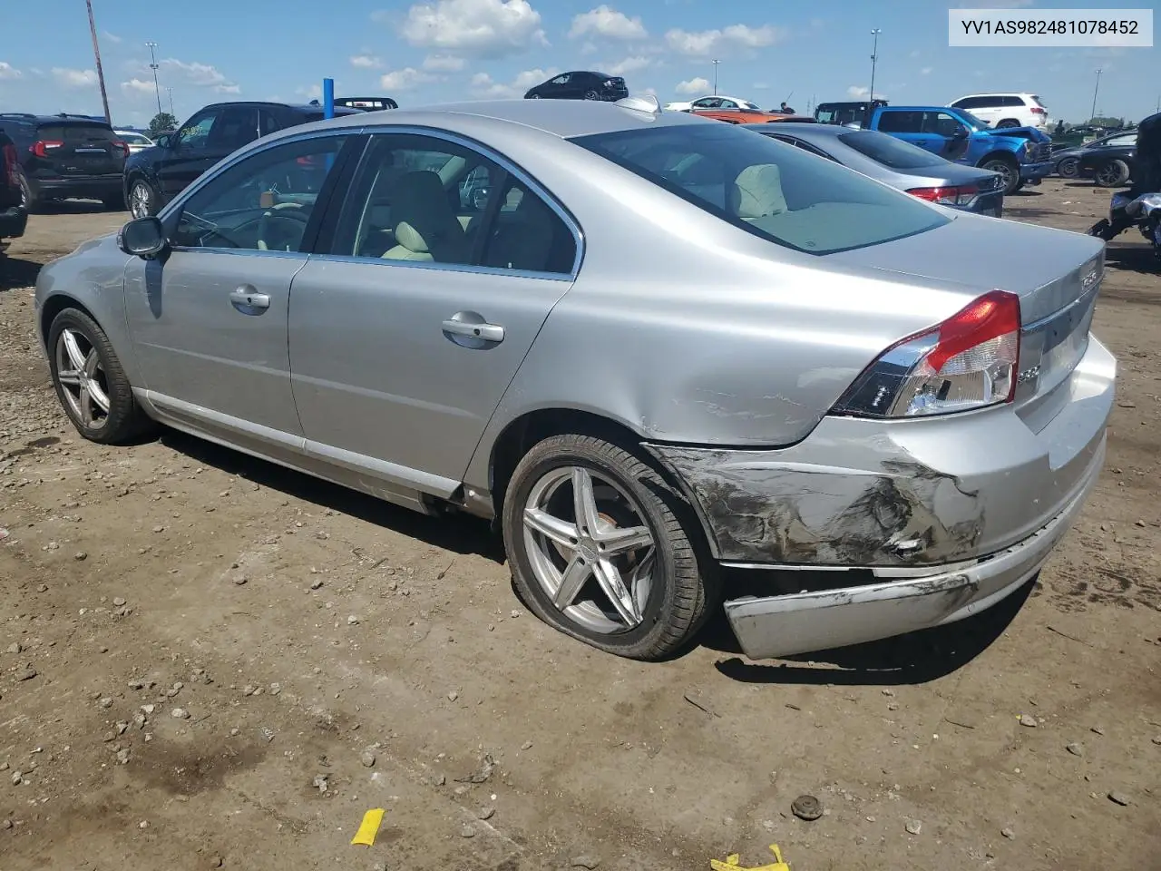 2008 Volvo S80 3.2 VIN: YV1AS982481078452 Lot: 62689765