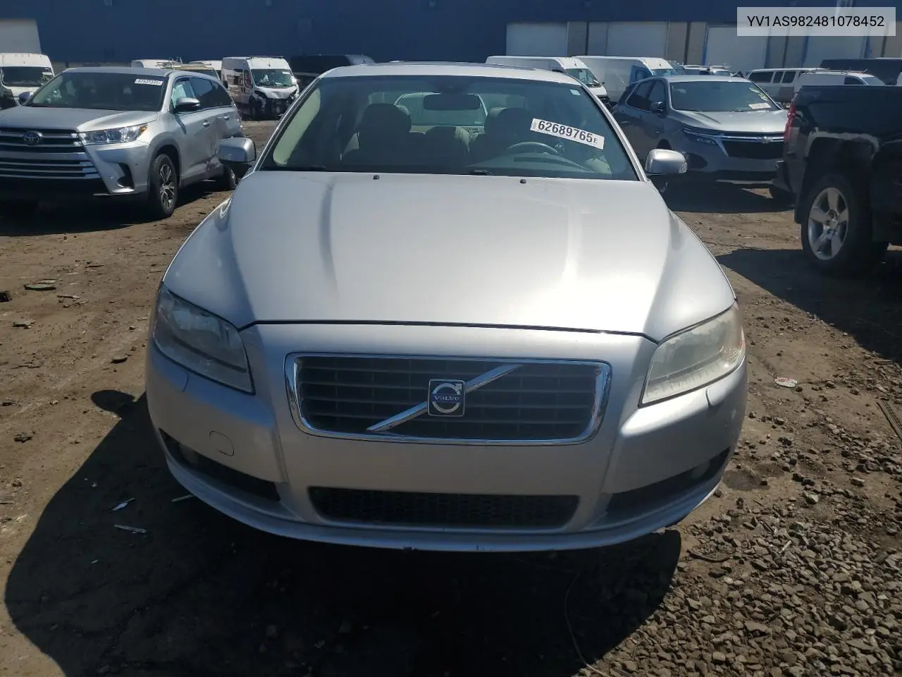 2008 Volvo S80 3.2 VIN: YV1AS982481078452 Lot: 62689765