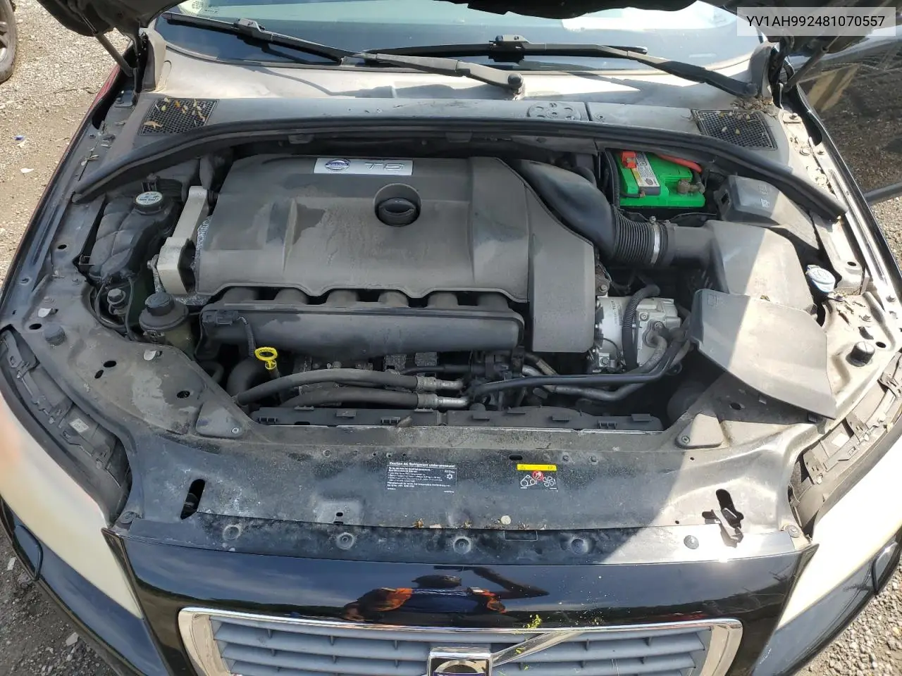2008 Volvo S80 T6 Turbo VIN: YV1AH992481070557 Lot: 62694085