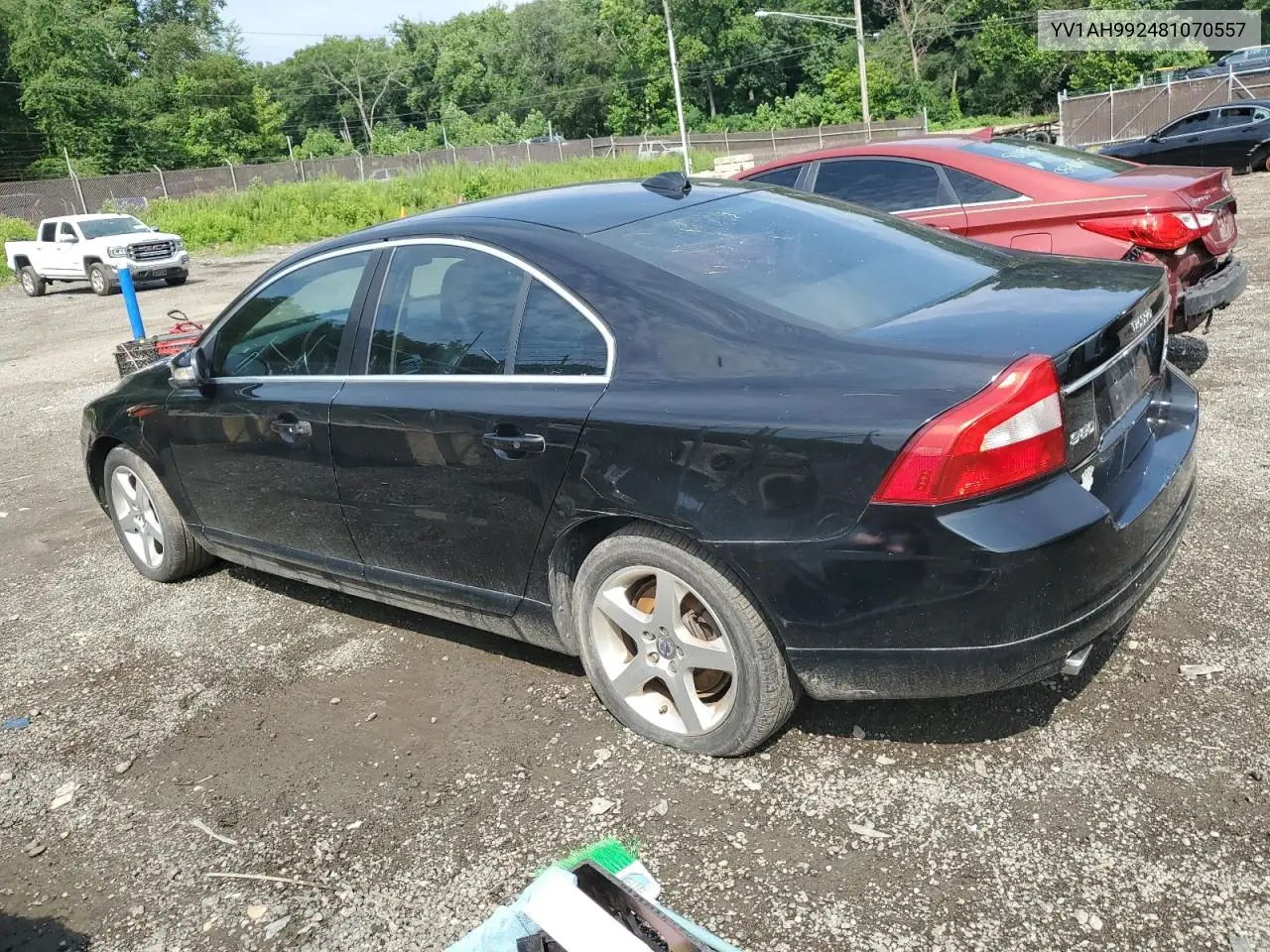 2008 Volvo S80 T6 Turbo VIN: YV1AH992481070557 Lot: 62694085