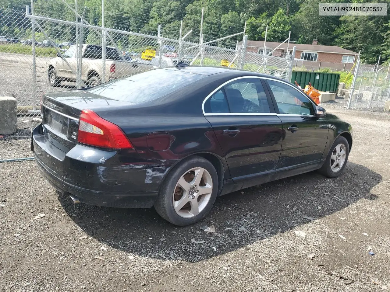 2008 Volvo S80 T6 Turbo VIN: YV1AH992481070557 Lot: 62694085