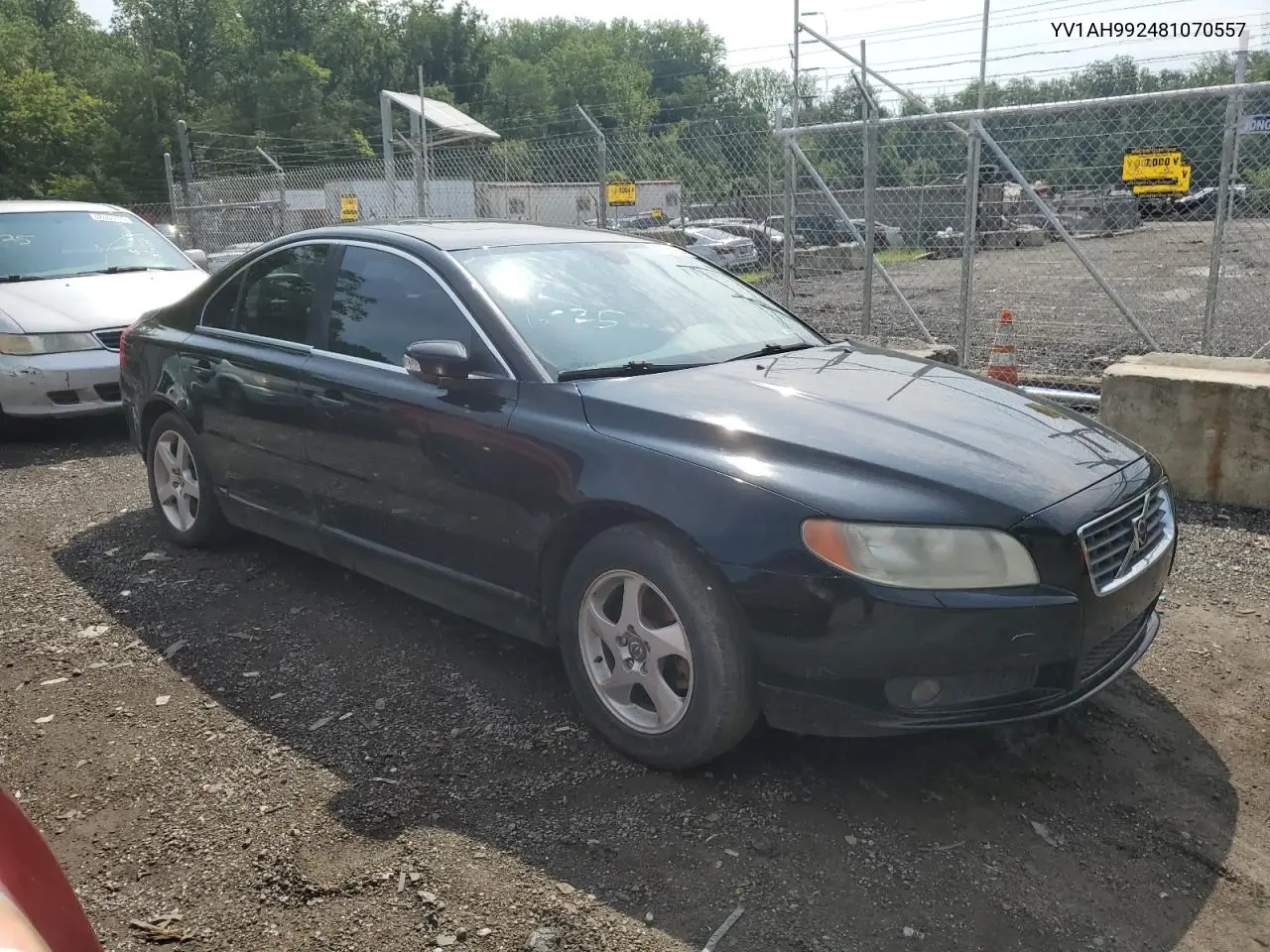 2008 Volvo S80 T6 Turbo VIN: YV1AH992481070557 Lot: 62694085