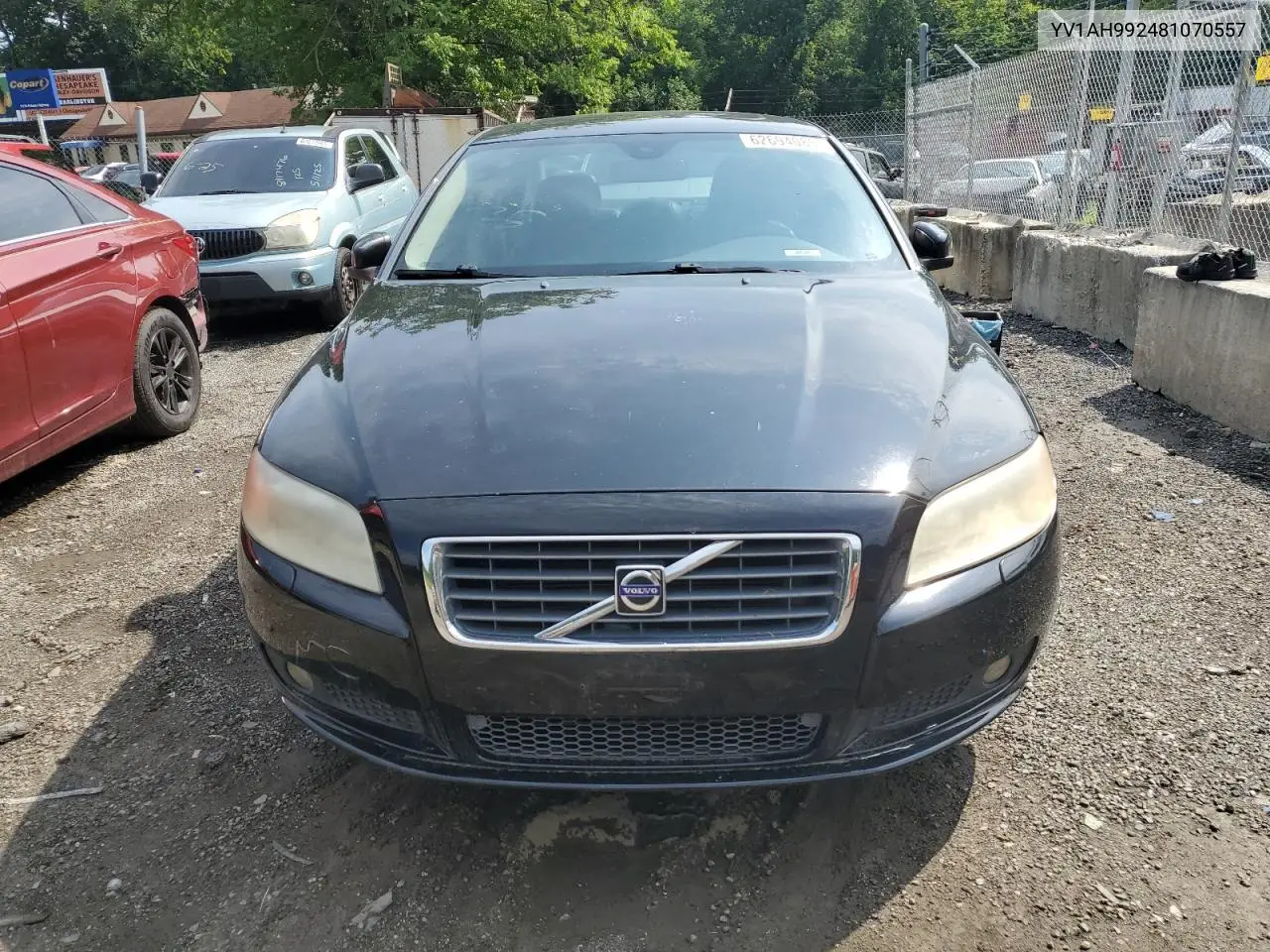 2008 Volvo S80 T6 Turbo VIN: YV1AH992481070557 Lot: 62694085