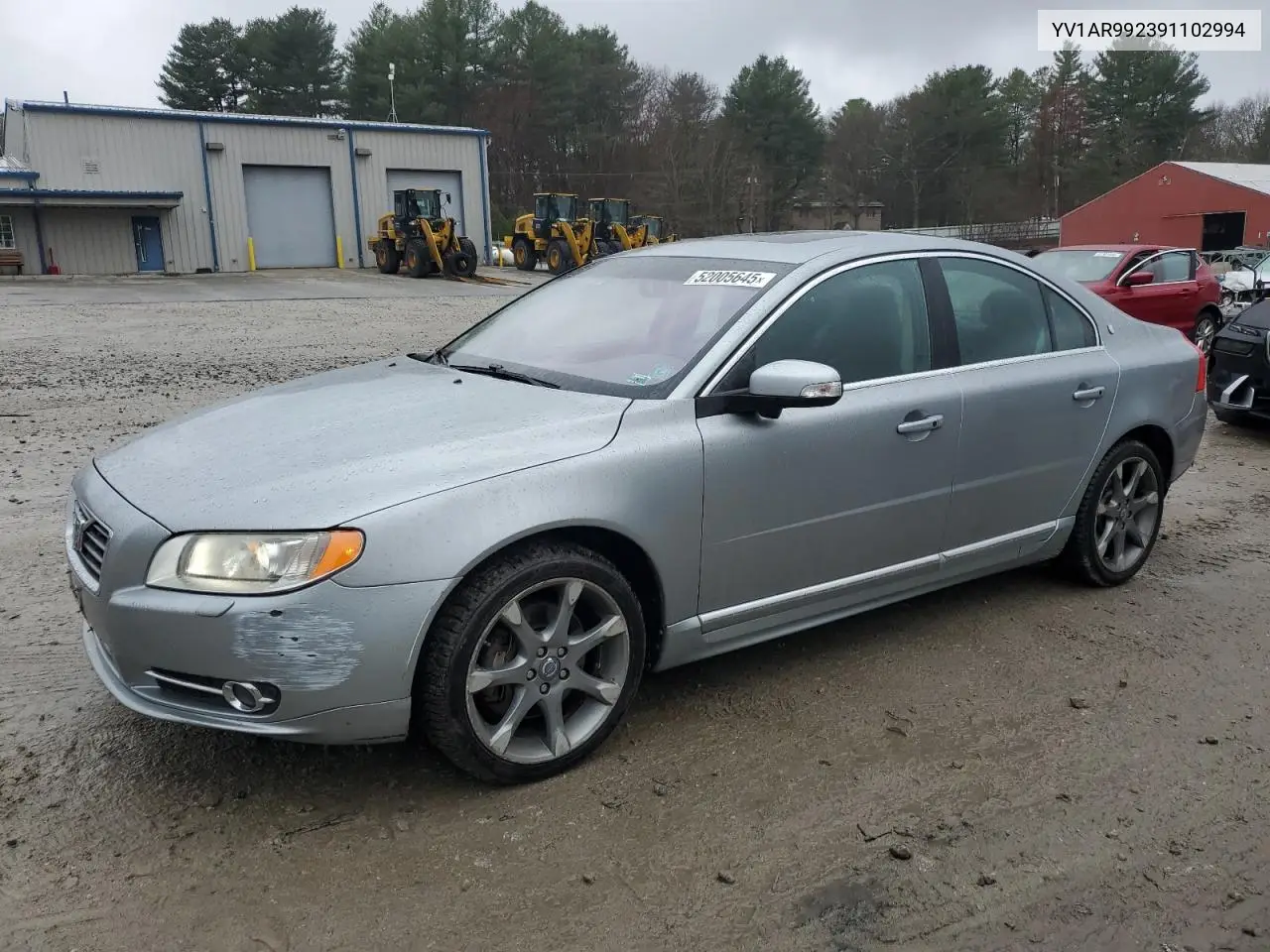2009 Volvo S80 T6 VIN: YV1AR992391102994 Lot: 52005645
