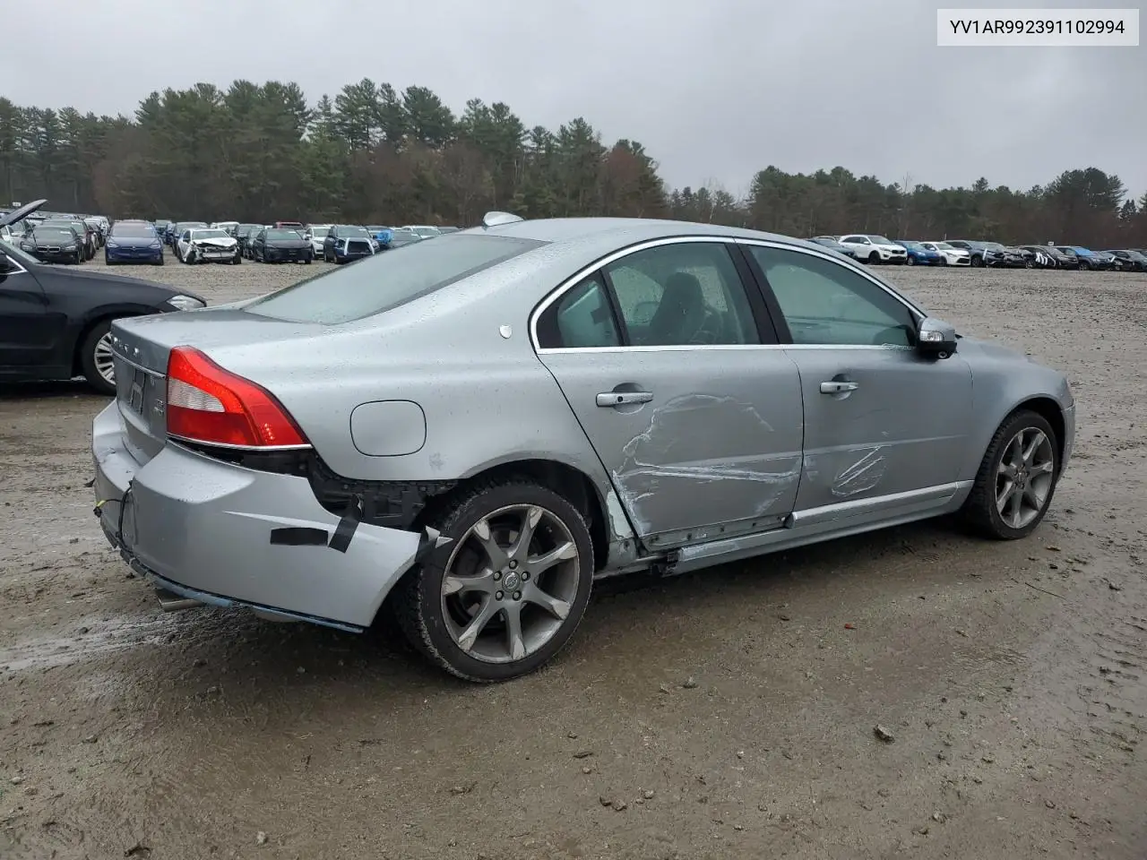 2009 Volvo S80 T6 VIN: YV1AR992391102994 Lot: 52005645