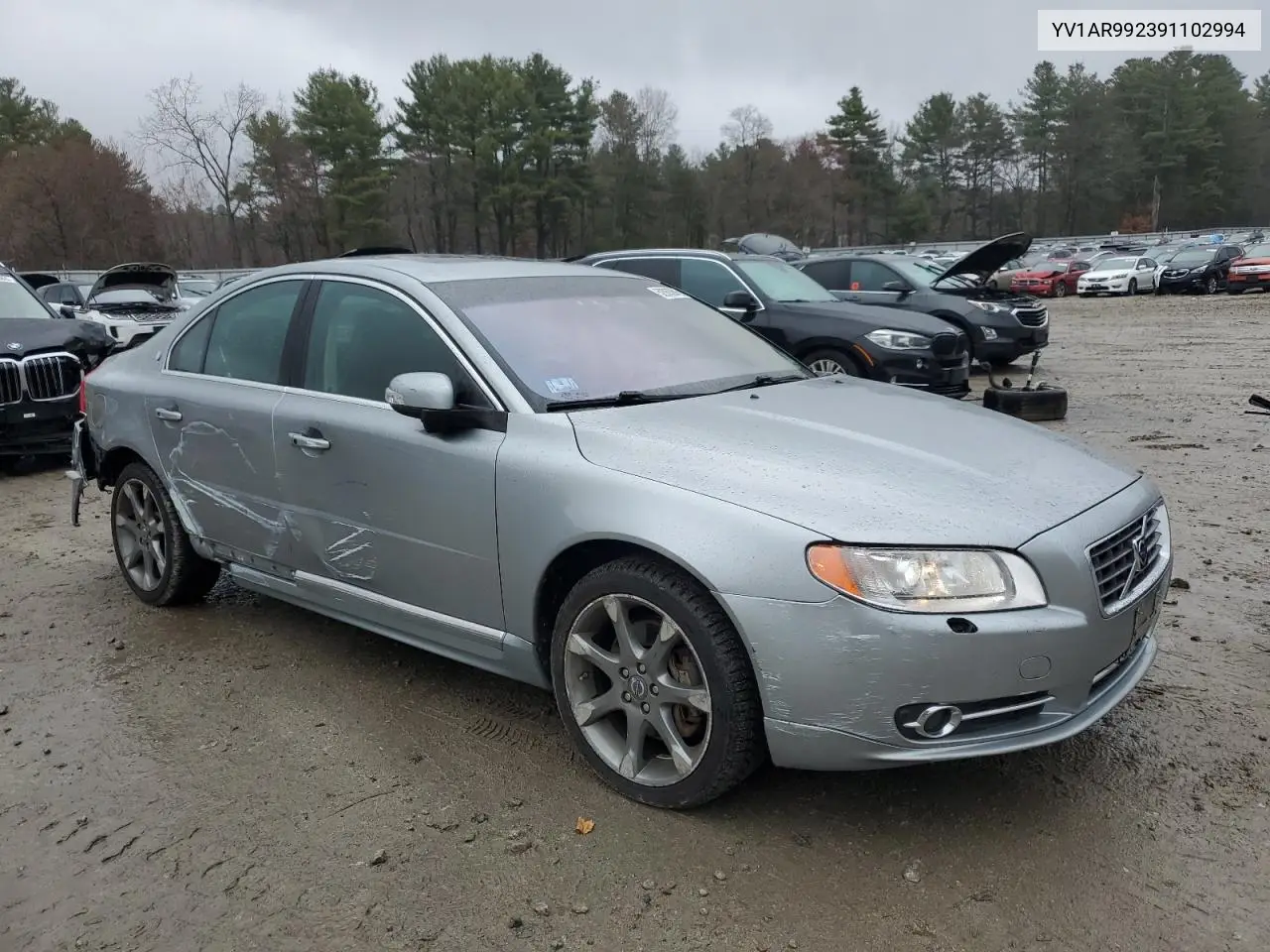 2009 Volvo S80 T6 VIN: YV1AR992391102994 Lot: 52005645