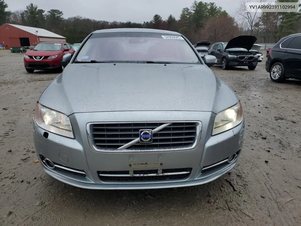 2009 Volvo S80 T6 VIN: YV1AR992391102994 Lot: 52005645