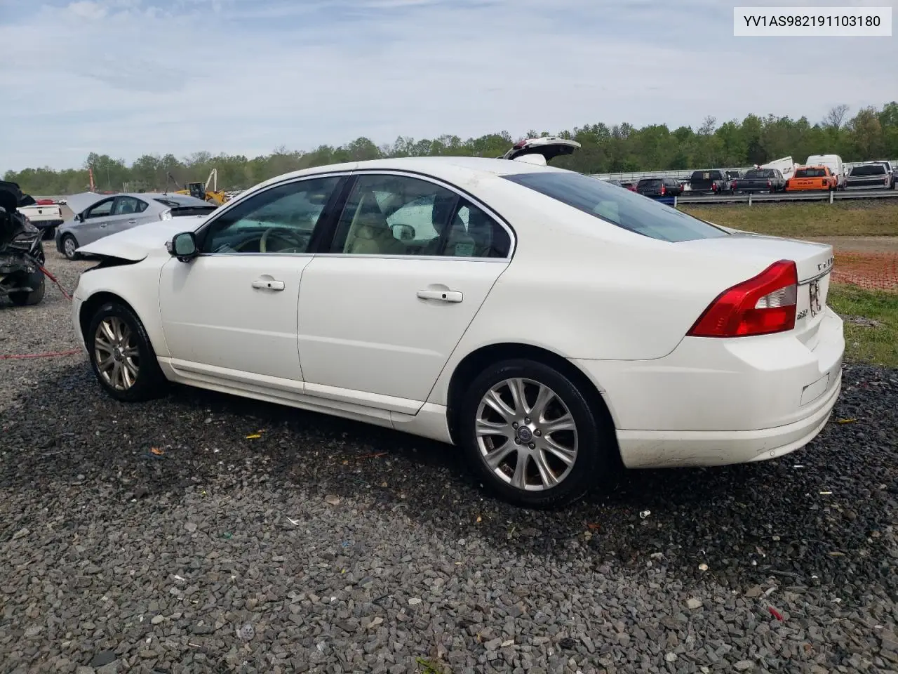 2009 Volvo S80 3.2 VIN: YV1AS982191103180 Lot: 54921615