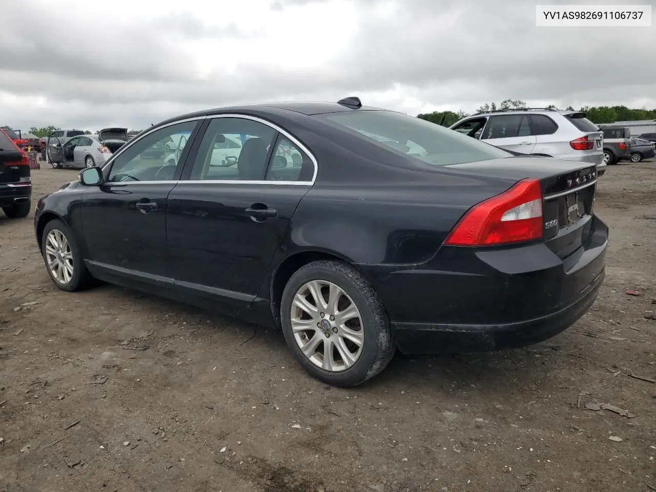 2009 Volvo S80 3.2 VIN: YV1AS982691106737 Lot: 55850025