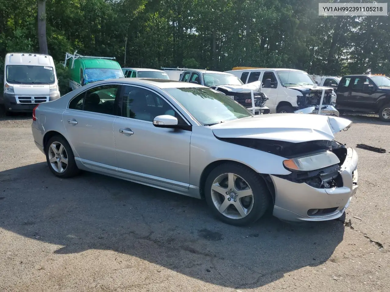 2009 Volvo S80 T6 VIN: YV1AH992391105218 Lot: 60260675