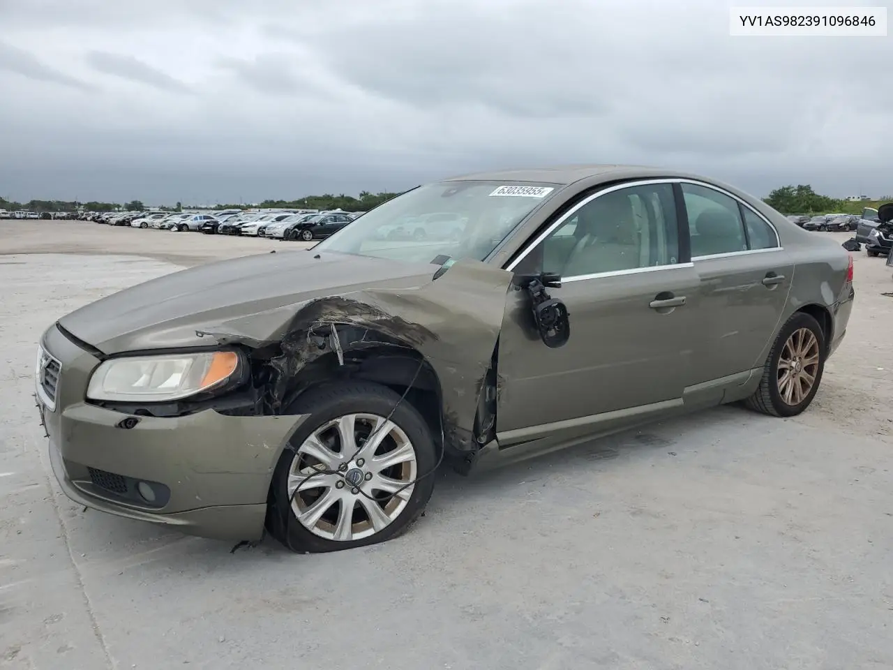 2009 Volvo S80 3.2 VIN: YV1AS982391096846 Lot: 63035955