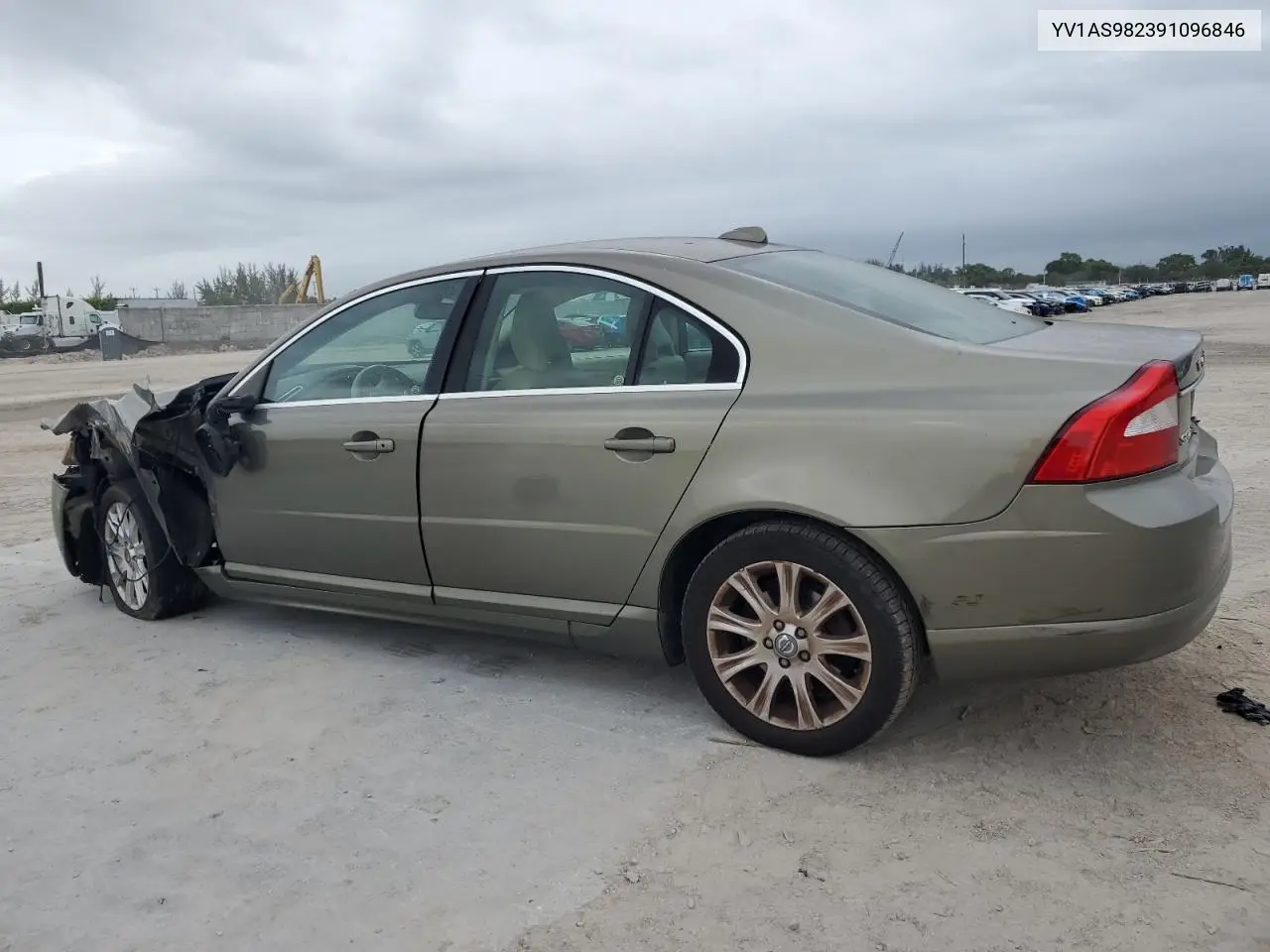 2009 Volvo S80 3.2 VIN: YV1AS982391096846 Lot: 63035955