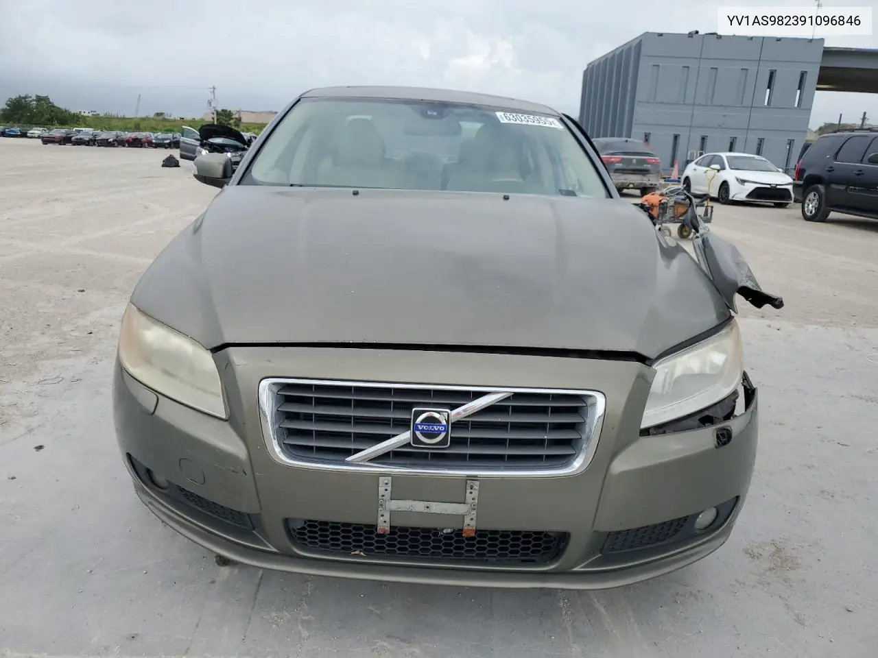 2009 Volvo S80 3.2 VIN: YV1AS982391096846 Lot: 63035955