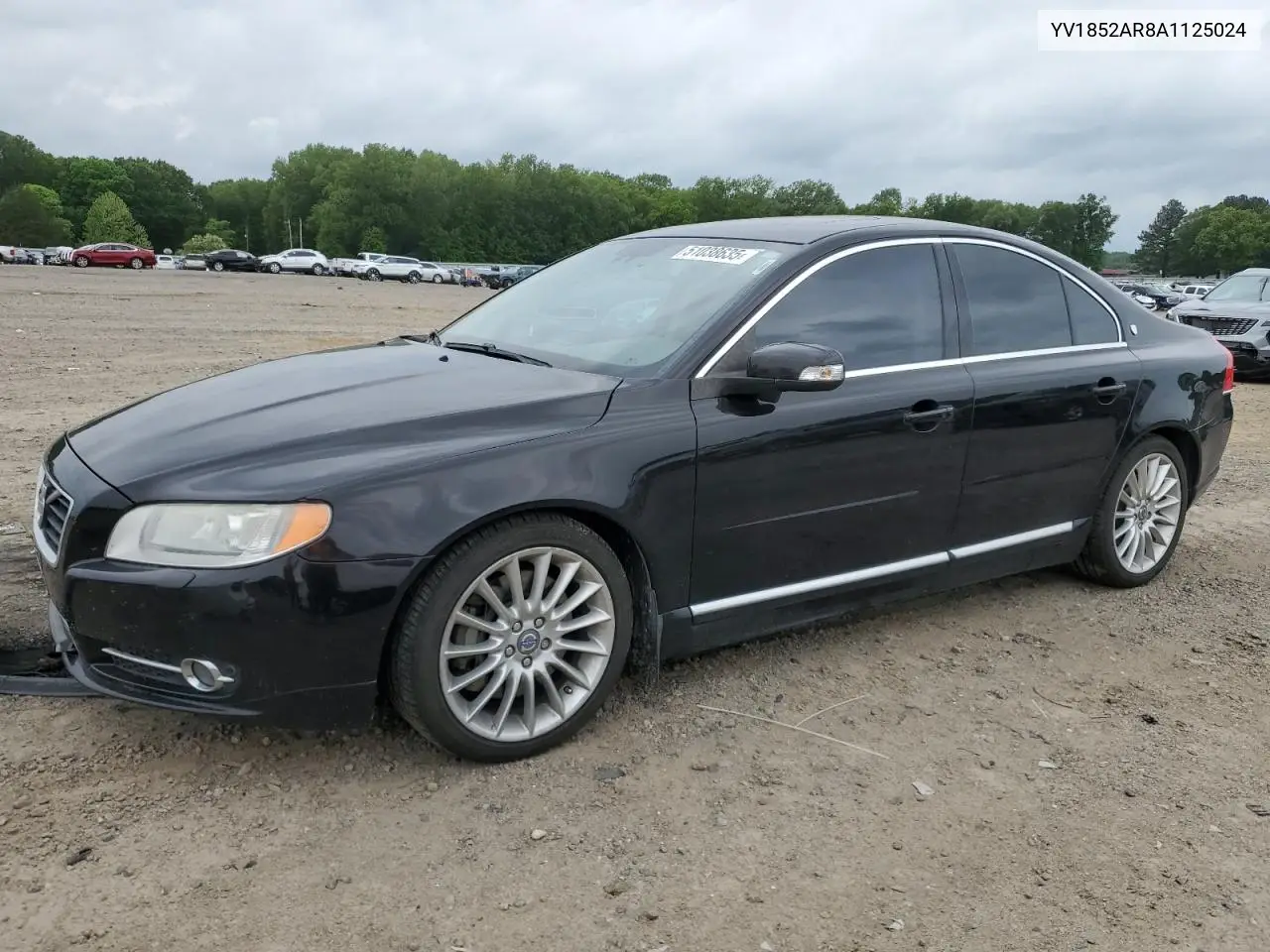 2010 Volvo S80 V8 VIN: YV1852AR8A1125024 Lot: 51038635