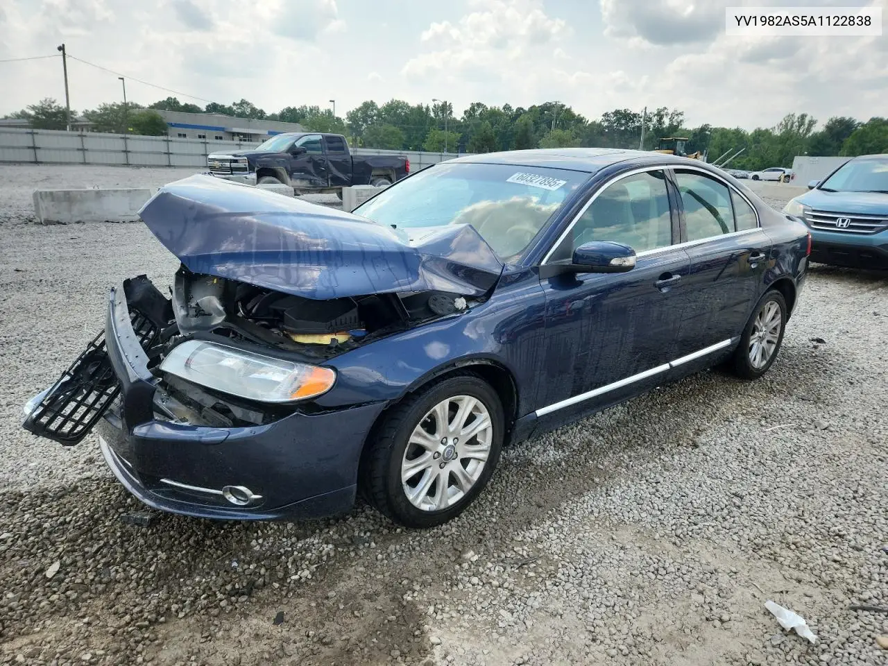 2010 Volvo S80 3.2 VIN: YV1982AS5A1122838 Lot: 60327895