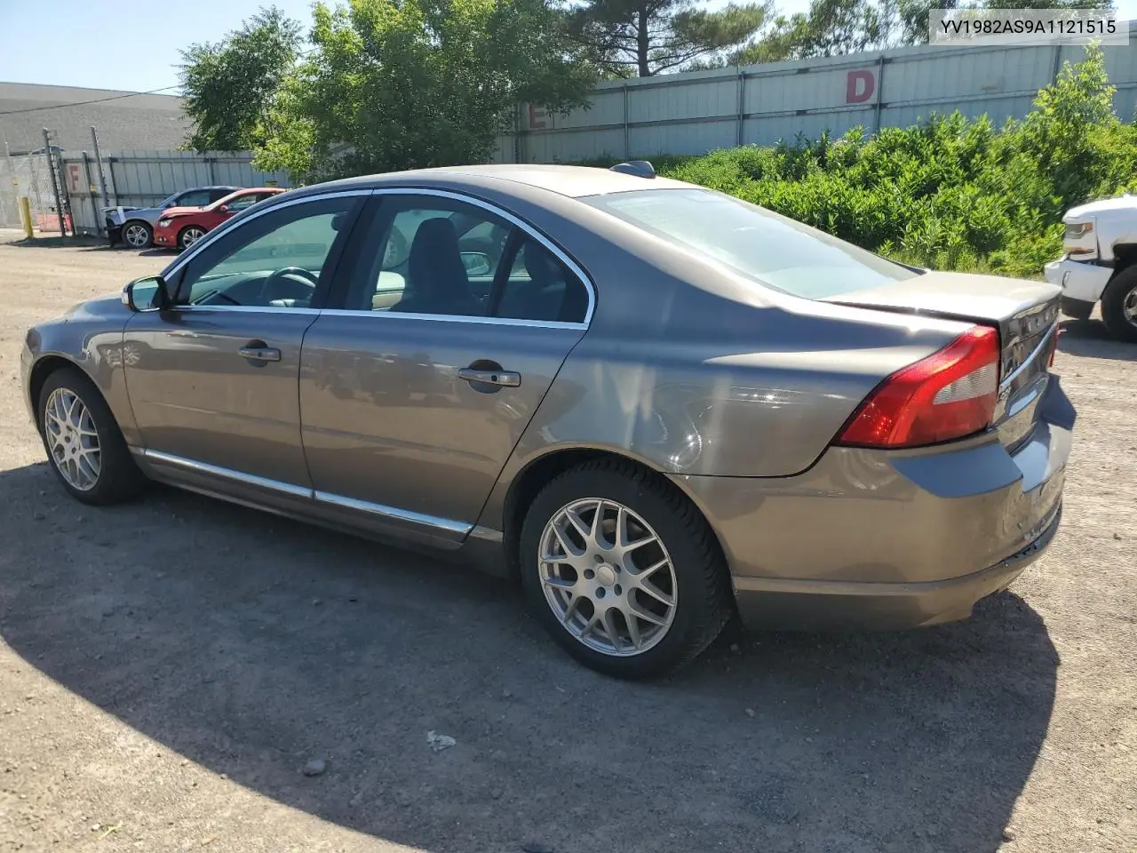 2010 Volvo S80 3.2 VIN: YV1982AS9A1121515 Lot: 61949575