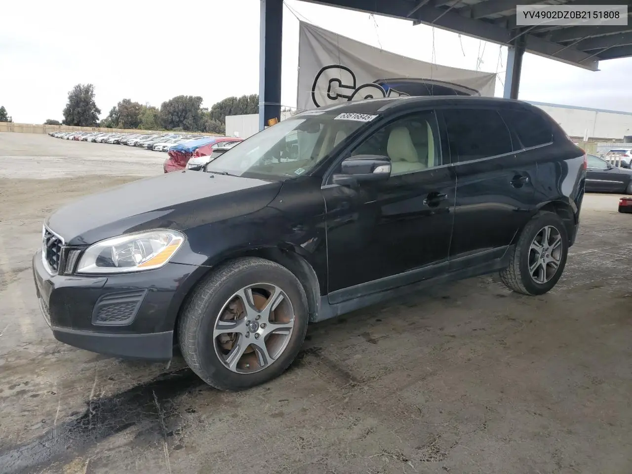2010 Volvo Xc60 T6 VIN: YV4902DZ0B2151808 Lot: 63616845