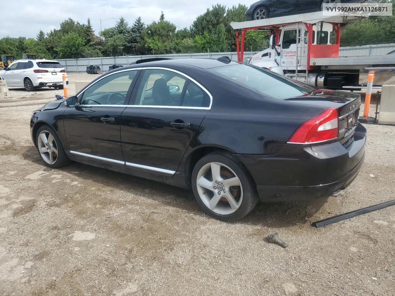 2010 Volvo S80 T6 VIN: YV1992AHXA1126871 Lot: 64109315