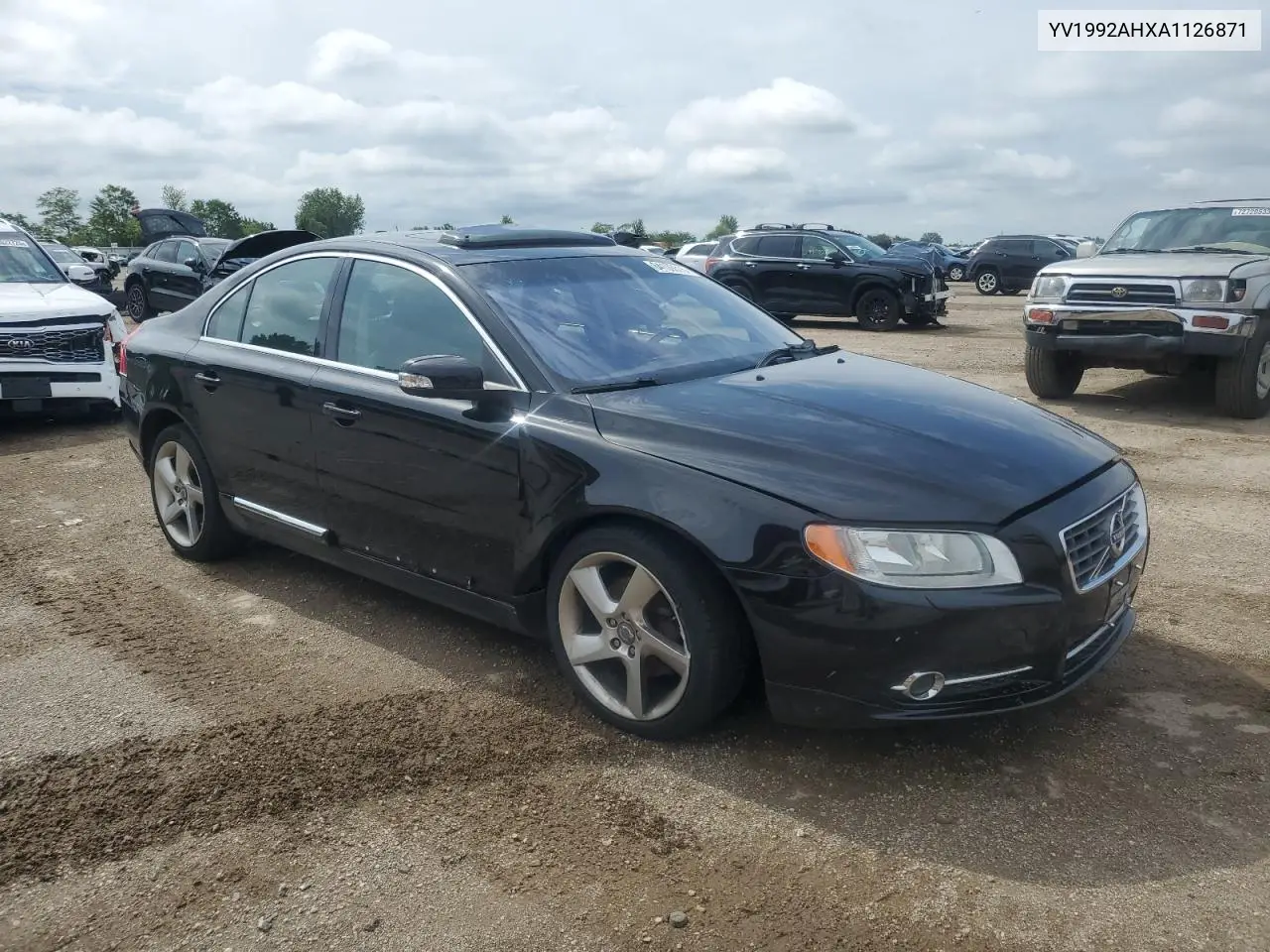 2010 Volvo S80 T6 VIN: YV1992AHXA1126871 Lot: 64109315