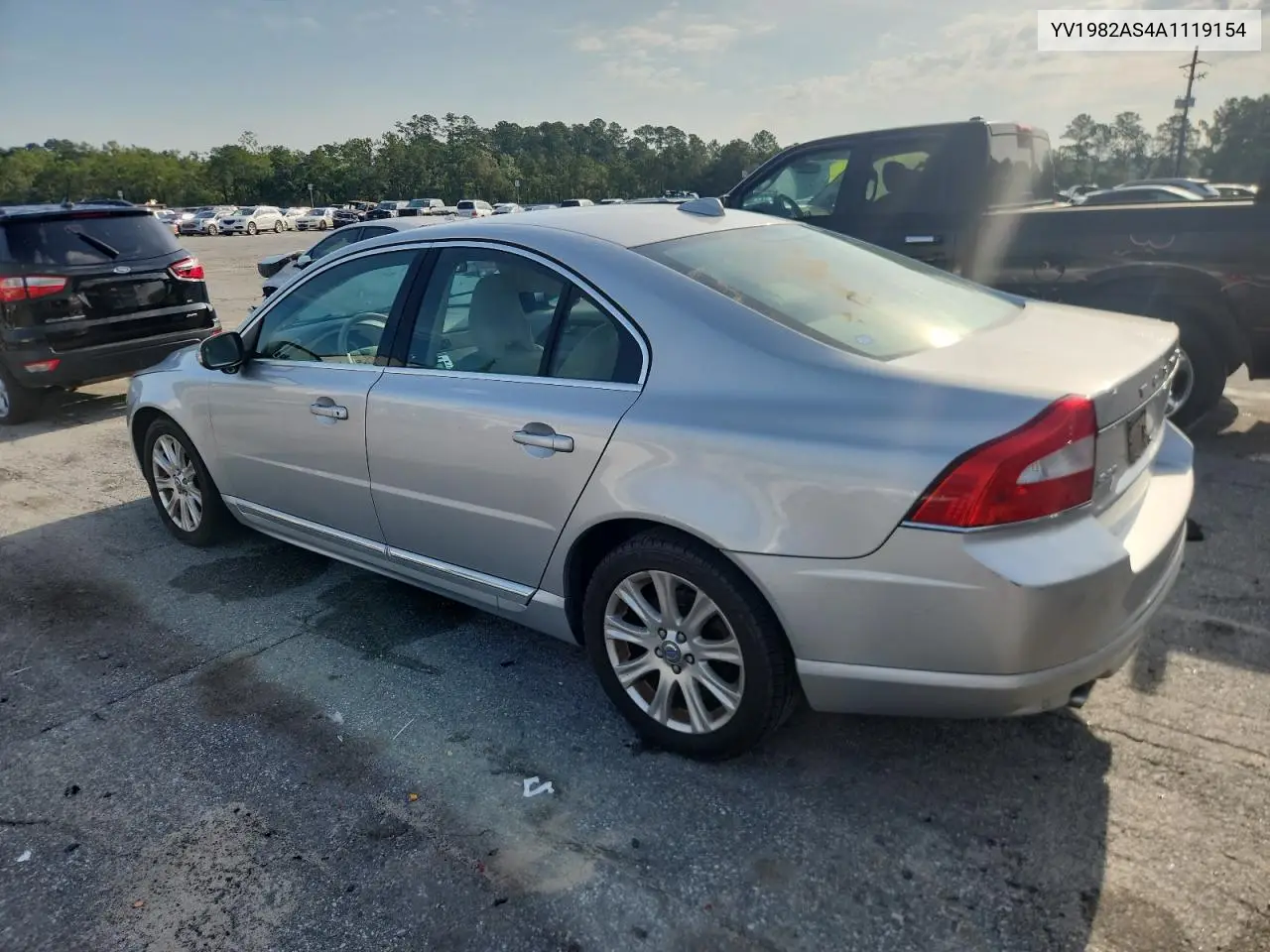 2010 Volvo S80 3.2 VIN: YV1982AS4A1119154 Lot: 64262715