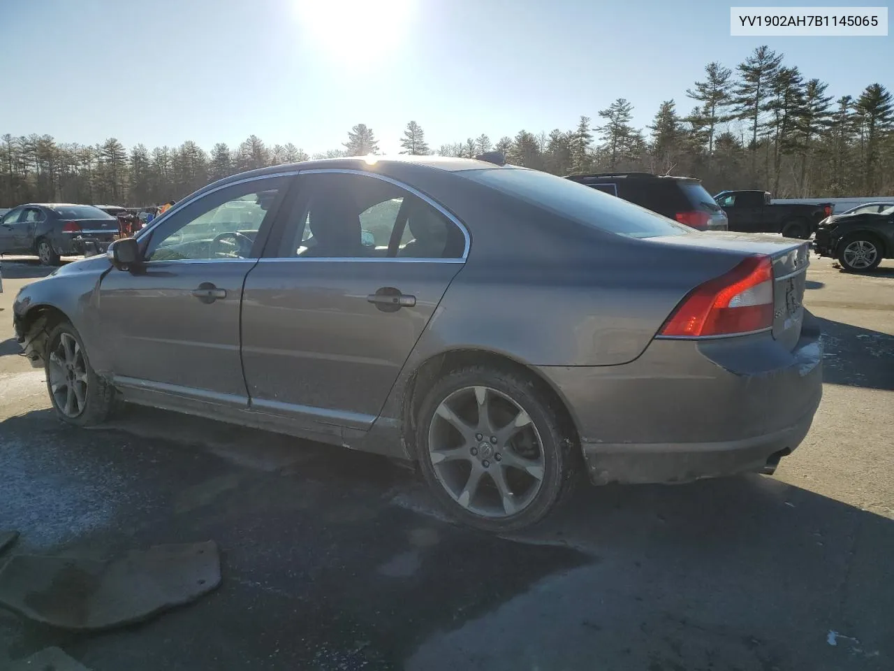 2011 Volvo S80 T6 VIN: YV1902AH7B1145065 Lot: 42205375