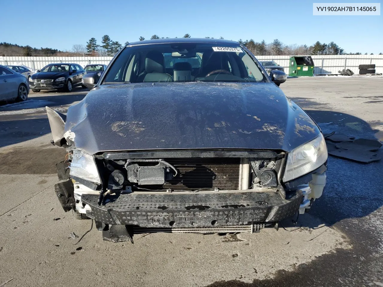2011 Volvo S80 T6 VIN: YV1902AH7B1145065 Lot: 42205375