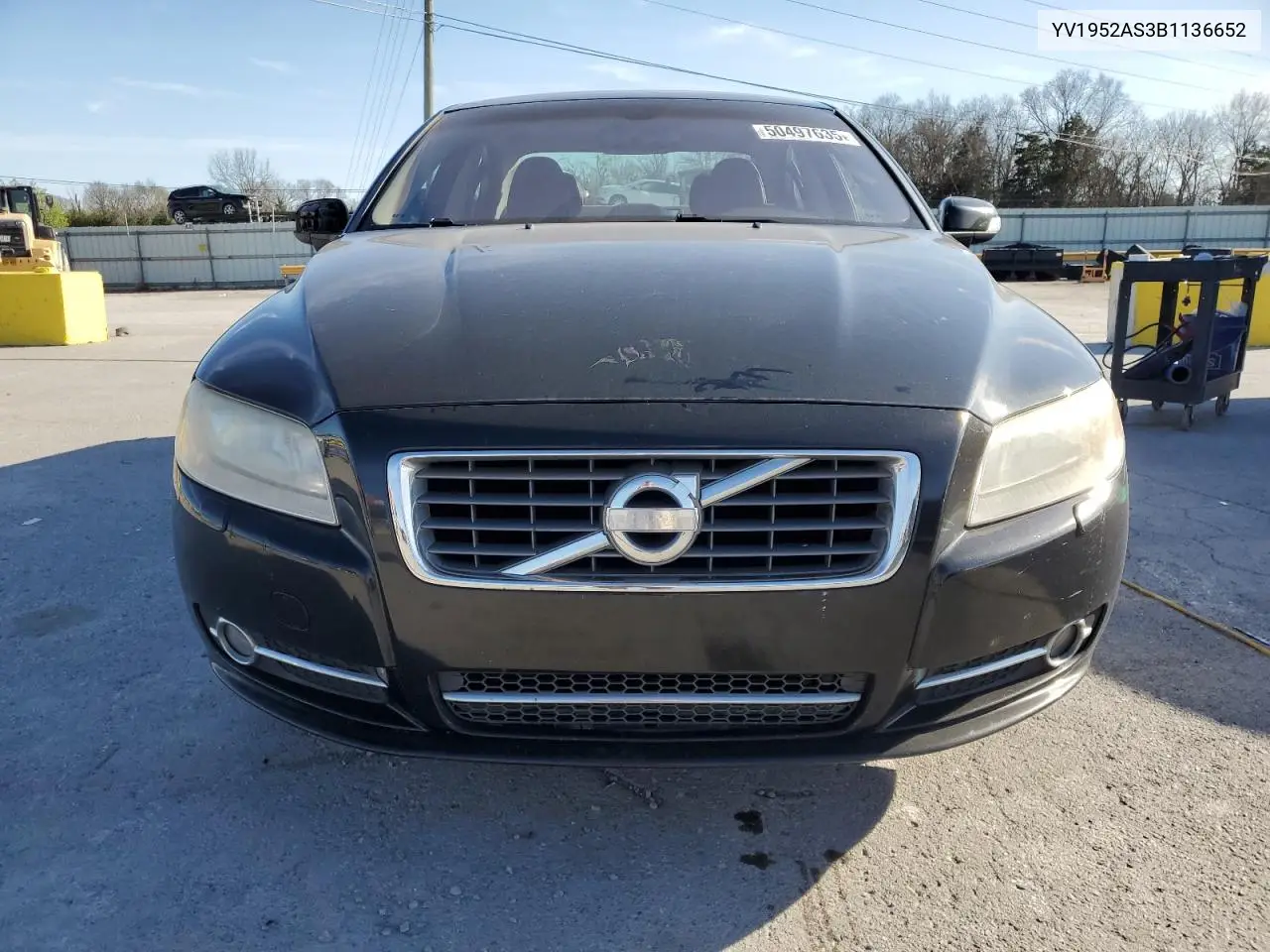 2011 Volvo S80 3.2 VIN: YV1952AS3B1136652 Lot: 50497635