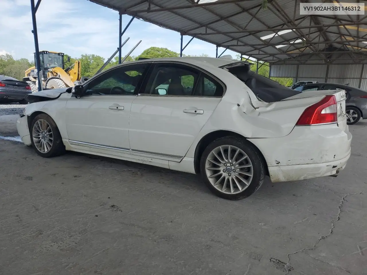 2011 Volvo S80 T6 VIN: YV1902AH3B1146312 Lot: 52344565