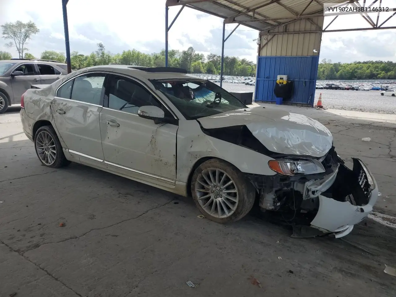 2011 Volvo S80 T6 VIN: YV1902AH3B1146312 Lot: 52344565