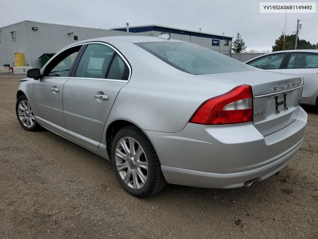 2011 Volvo S80 3.2 VIN: YV1952AS6B1149492 Lot: 55213535