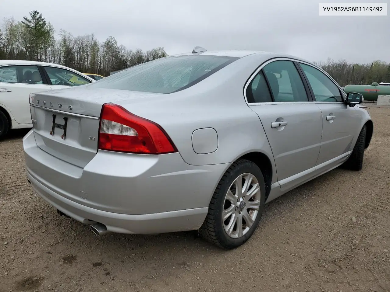 2011 Volvo S80 3.2 VIN: YV1952AS6B1149492 Lot: 55213535
